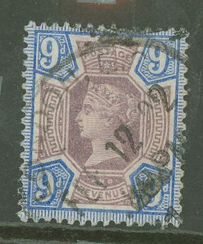 Great Britain #120 var Used Single