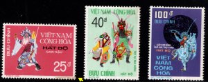 South Vietnam Scott 509-511  MNH** National Theater set