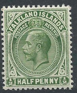 Falkland Is 30 SG 60 MNH VF 1912 SCV $3.00*