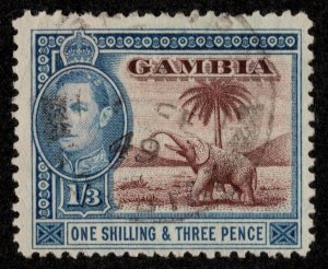 Gambia Scott 138A Used.