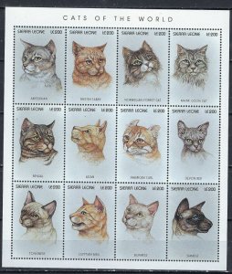 Sierra Leone 1892 MNH 1996 Cats