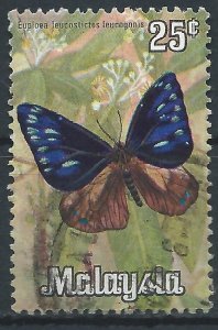 Malaysia 1970 - 25c Butterfly - SG64 used