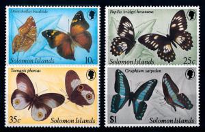 [65664] Solomon Islands 1982 Butterflies  MLH