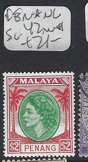 MALAYA PENANG (P0702B)  QEII  $2.00  SG 42    MNH