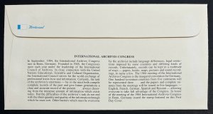 Germany, 1984, SC#1425, Medieval Document Computer, FDC, VF