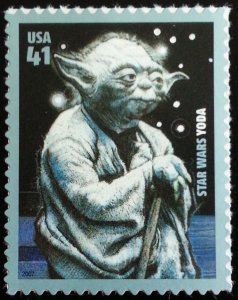 2007 41c Star Wars, Yoda Scott 4205 Mint F/VF NH