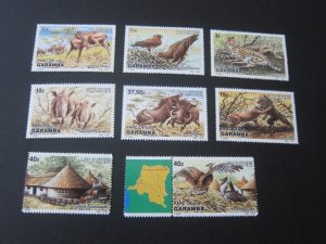 Zambia 1984 Sc 1131-38 Animals set MNH