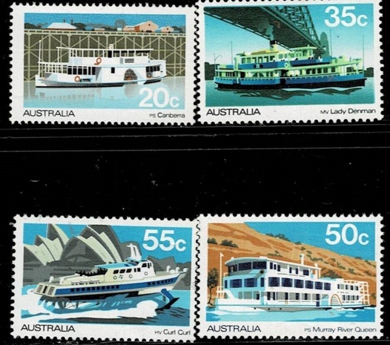 AUSTRALIA  1979  FERRIES AND STEAMERS MNH