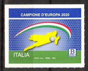 Italy 2021 Football Soccer EURO 2020 Winners MNH