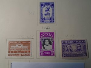 Panama  #  397-400  MH
