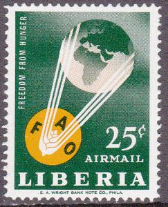 Liberia # C149, Freedom From Hunger,  Mint NH