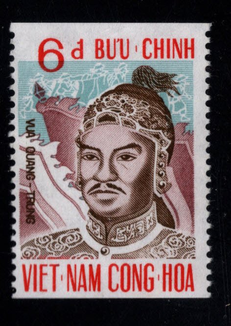 South Vietnam Scott 411a MNH**  booklet single corner bend