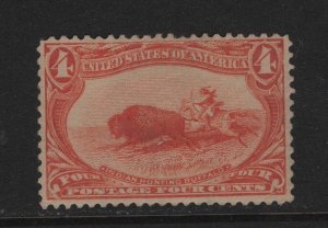 287 VF OG mint previously hinged with nice color cv $ 110 ! see pic !