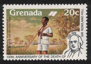 Grenada Mail Runner Africa early 19th century perf 12 1979 MNH SC#926 SG#1001