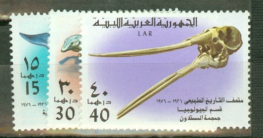 P: Libya 612-7 MNH CV $35.15; scan shows only a few