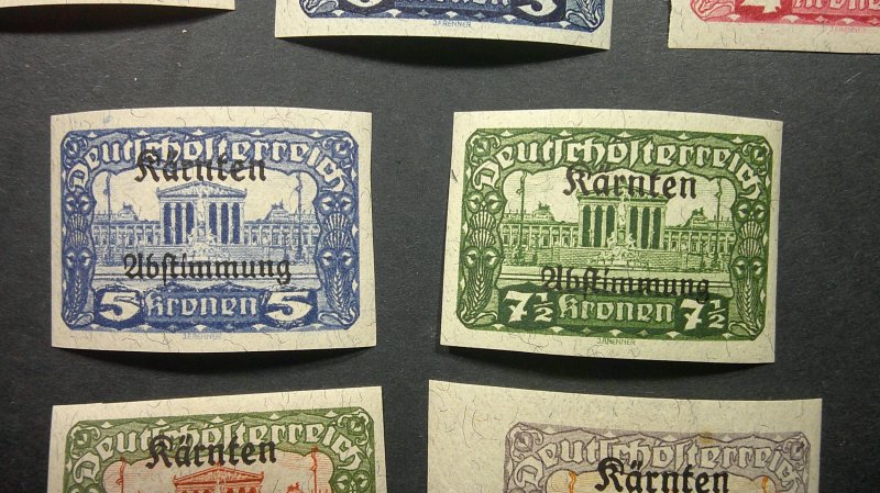 Austria 1920 Semi-Postal Issue Scott# B11-B29 Mint VF-XF Hinged CPL set of 19