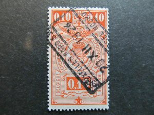 A3P22F185 Belgium Parcel Post and Railway Stamp 1923-40 10c used-