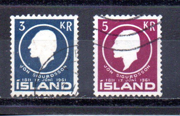 Iceland 336-337 used