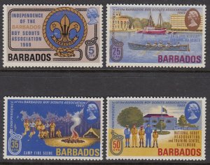 Barbados 323-6 Scouting mint