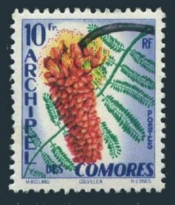 Comoro Islands 45,lightly hinged. Michel 39. Flower 1959. Colvillea.