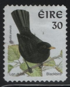 Ireland 1998-99 used Sc 1115B 30p Blackbird Perf 11 x 11.25 - Birds