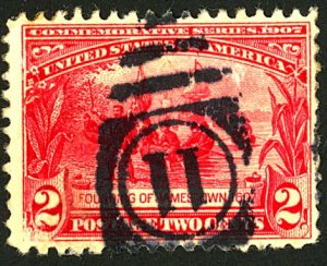 U.S. #329 USED