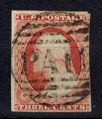 USA 11 Dull Red Type 2 Paid CDS Sock on Nose