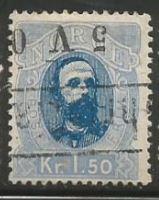 Norway Scott #34 Stamp - Used Single