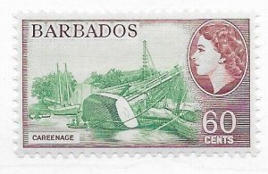 #245 Barbados Mint CAT $16 Stamp