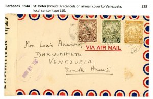 Barbados 1944 Cover