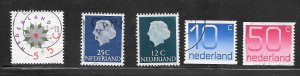 Netherlands Used (my8) 10 Cent lot