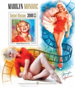 GUINEA BISSAU - 2013 - Marilyn Monroe - Perf Souv Sheet - Mint Never Hinged