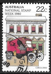 Australia #753 22c Stamp Week - Mail Truck