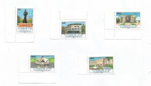 TADZHIKISTAN - 1994 - Views of Dushanbe, Definitives - Perf 5v Set - M L H