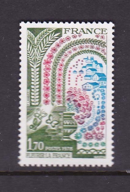 France 1978 Flower Sc 1606 set MNH