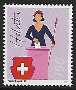 Switzerland # 1794 - Women's Suffrage - MNH.....{X}