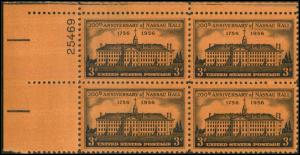 1083 MNH Plate Block