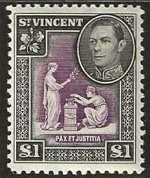 St. Vincent 151, mint, lightly hinged.  1938. (S1240)