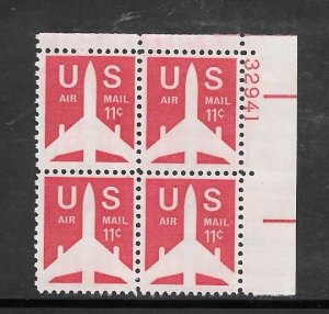 #C78 MNH Plate Block
