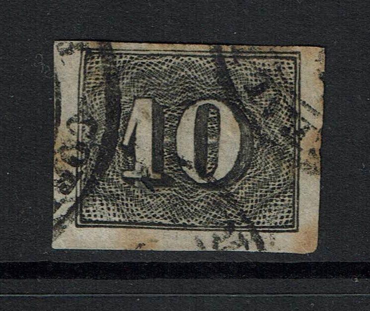 Brazil SC# 21, Used, Center Hole, Toned - Lot 071117