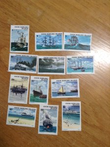 Cocos (Keeling) Islands # 20-31  MNH