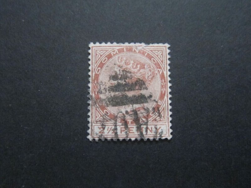 Dominica 1879 Sc 6 FU