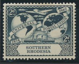 Southern Rhodesia  SG 68  SC# 71 MVLH  UPU 1949  see details 