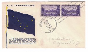 #800, 3c Alaska, Grandy - 2nd day