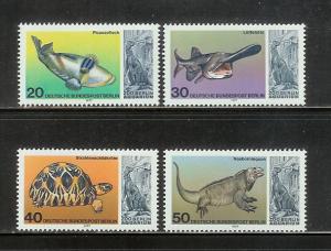 Germany Berlin 9N411-9N414 Set MNH Marine Animals (E)