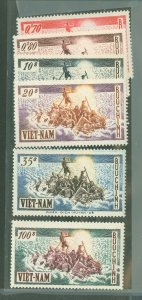 Vietnam/South (Empire/Republic) #30-35 Unused Single (Complete Set)