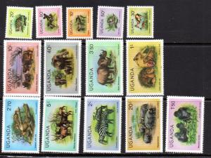 Uganda 279-292 MNH