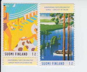2012 Finland Europa Tourism  (SA Set of 2) (Scott 1409) MNH
