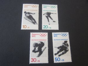 Germany 1971 Sc B472-75 Olympic set MNH