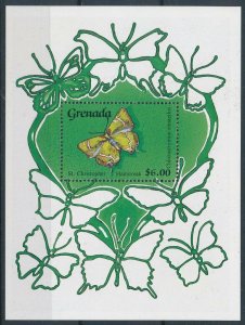 [108965] Grenada 1989 Insects butterflies papillons Souvenir Sheet MNH